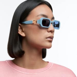 Sunglasses Octagon, Blue