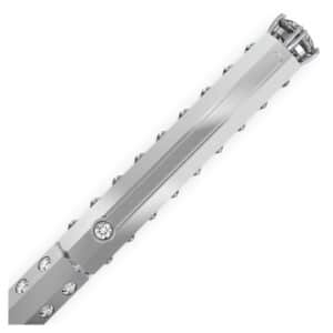 Ballpoint pen Statement, Silver-tone, Chrome plated