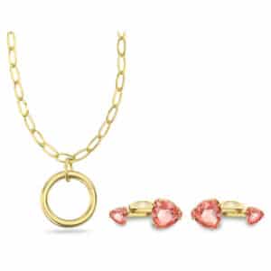 Pod jewelry Pink, Gold-tone plated