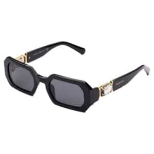 Sunglasses Octagon shape, SK0349 01A, Black