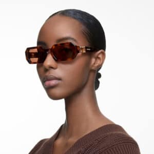 Sunglasses Octagon, Brown