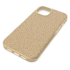 High smartphone case iPhone® 14, Gold tone