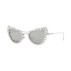 Sunglasses, Statement, Cat-eye shape, SK7011EL, White