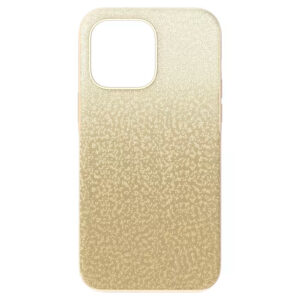 High smartphone case Color gradient, iPhone® 14 Pro Max, Gold tone