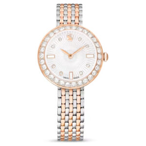 Certa watch Swiss Made, Metal bracelet, Rose gold tone, Mixed metal finish