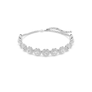 Una Angelic choker White, Rhodium plated
