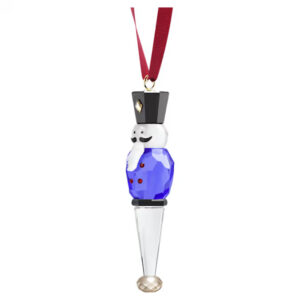 Holiday Cheers Nutcracker Ornament, Blue
