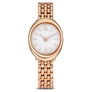 Imber watch, Swiss Made, Metal bracelet, Gold tone, Rose gold-tone finish