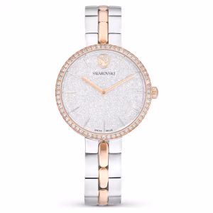 Cosmopolitan watch Swiss Made, Metal bracelet, Silver tone, Mixed metal finish