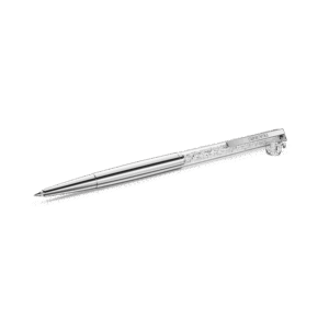 Crystalline ballpoint pen, Swan, Chrome plated