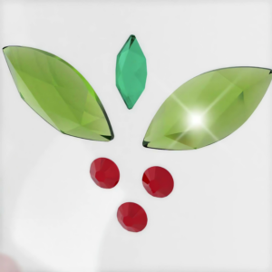 Holiday Cheers Mistletoe Ball Ornament