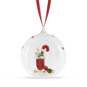 Holiday Cheers Stocking and Candy Ball Ornament
