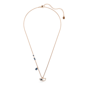 Symbolica pendant, Eye, Multicolored, Rose gold-tone plated