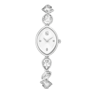 Gema watch, Crystal bracelet, Silver tone, Stainless steel