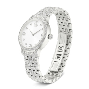 Imber watch, Swiss Made, Metal bracelet, Silver tone, Stainless steel