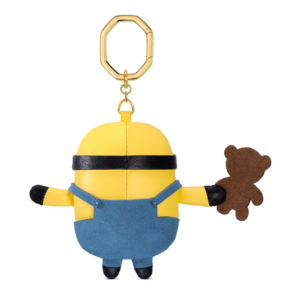 Minions bag charm, Multicolored, Gold-tone plated