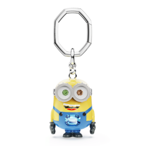 Minions Bob key ring, Multicolored, Stainless steel
