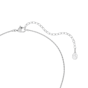 Ariana Grande x Swarovski set, Crystal pearl, Round cut, Flower, White, Rhodium plated