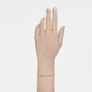 Only bracelet, Round cut, Purple, 18K gold finish