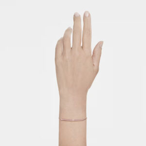 Only bracelet, Round cut, Pink, 18K rose gold finish